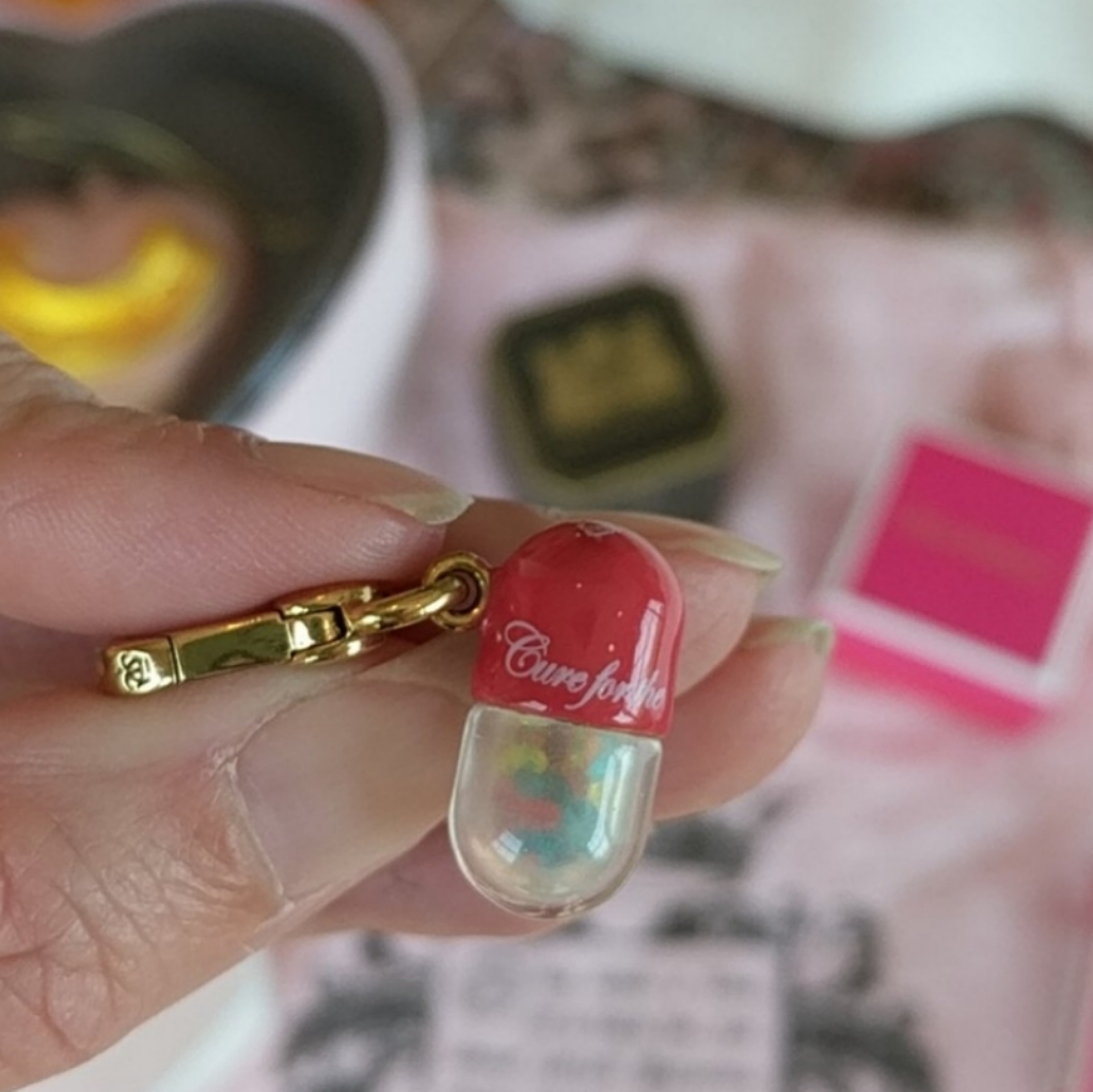 Juicy Couture Pill Charm!